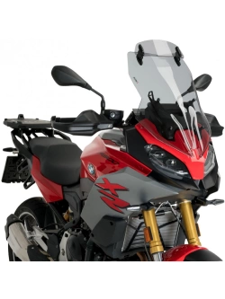 Szyba motocyklowa turystyczna z deflektorem PUIG BMW F900 XR (20-) lekko przyciemniana