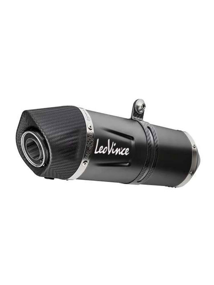 Pełny układ wydechowy LeoVince LV One Evo Black Edition [Stainless Steel] do Yamaha MT-125/ YZF-R 125/ XSR 125 (21-24)
