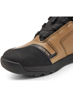 Buty motocyklowe adventure Fox Defend czarno-brązowe