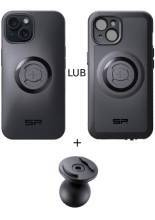 Zestaw: etui na telefon iPhone 15 + uchwyt kulowy Pro SPC+ SP Connect