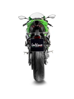 Tłumik motocyklowy LeoVince Corsa S srebrno-czarny Kawasaki Z 1100 (26-)/ Ninja 1000 SX/ Tourer (20-24) [bez homologacji]