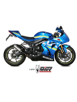 Tłumik motocyklowy Slip-On Line (MK3) MIVV do Suzuki GSX-R 1000 (17-20) srebrny