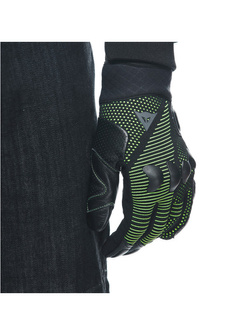 Rękawice motocyklowe Dainese Unruly Ergo-Tek czarno-zielone