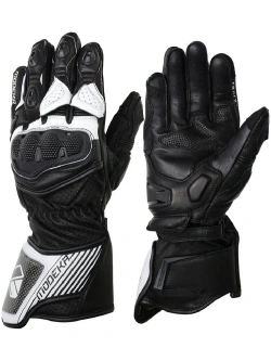 Rękawice motocyklowe Modeka Evox czarno-białe