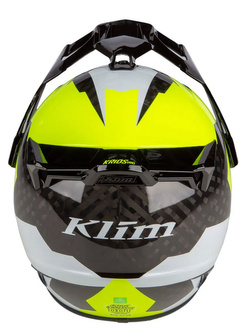 Kask integralny Klim Krios PRO Karbon czarno-fluo żółty
