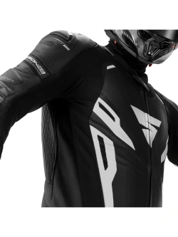Kombinezon motocyklowy jednoczęściowy Shima Mission RS czarno-biały
