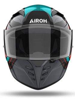 Kask integralny Airoh Connor Dunk czarno-niebieski