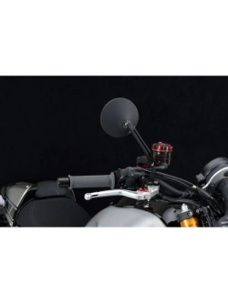 Lusterko motocyklowe Daytona D-Mirror-3 Round do montażu na końcu manetki czarne