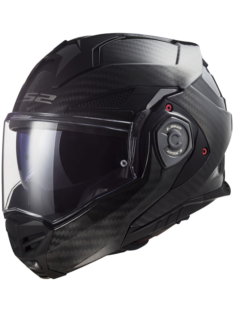 Kask szczękowy LS2 FF901 Advant X Carbon Solid czarny
