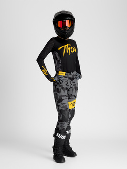 Spodnie cross damskie Thor Sportmode Shadow czarne