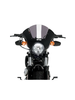 Półowiewka motocyklowa sportowa PUIG Dark Night Harley Davidson Sportster Forty-Eight XL1200X (15-20) lekko przyciemniana