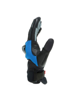 Tekstylne Rękawice motocyklowe Dainese D-Explorer 2 czarno-niebiesko-czerwone