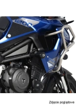 Crash pady Aero R&G Racing Triumph Tiger 1200 Rally Pro (22-24)/ GT (22)/ GT Pro (22-) białe