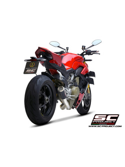 Układ wydechowy SC Project 2-1, CR-T M2 Carbon - Ducati Streetfighter V4 [21-22]