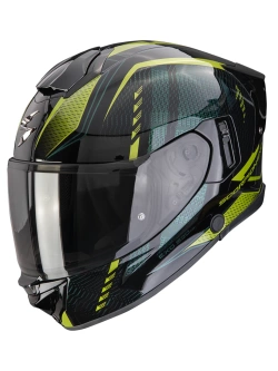 Kask integralny Scorpion EXO-530 AIR Theras czarno-zielony