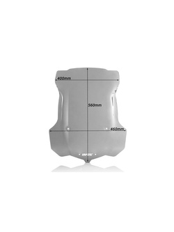 Szyba motocyklowa WRS Touring do Triumpha Tiger Explorer 1200 (12-15) przyciemniana