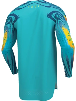 Bluza enduro Thor Sportmode Damascus niebiesko-pomarańcowa
