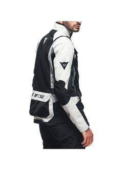 Kurtka motocyklowa tekstylna Dainese Desert Tex szaro-czarna