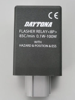 Przerywacz kierunkowskazów Daytona Honda (wybrane modele), elektroniczny, 8-pinowy [12V]
