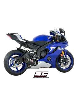 Tłumik SC-Project SC1-R Carbon / Titanium (Slip-on) - Yamaha YZF R6 [17-20]