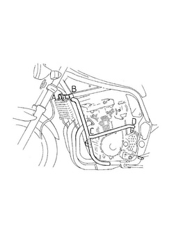 Gmole - czarne Hepco&Becker do Suzuki GSF 1200 S / N Bandit [-00]