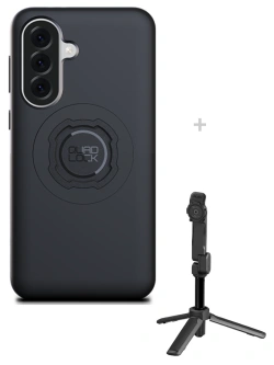 Zestaw: etui MAG na telefon Samsung Galaxy A37 (magnetyczne) + statyw/ selfie stick Quad Lock