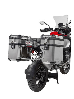 Podwyższenie kufrów Touratech Volume Booster do oryginalnych aluminiowych kufrów BMW srebrne