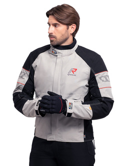 Kurtka motocyklowa tekstylna Rukka R-EX 2.0 czarno-srebrna