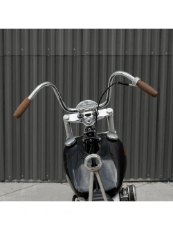 Manetki motocyklowe Biltwell Recoil TPV do kierownic o średnicy 25.4 [mm] brązowe