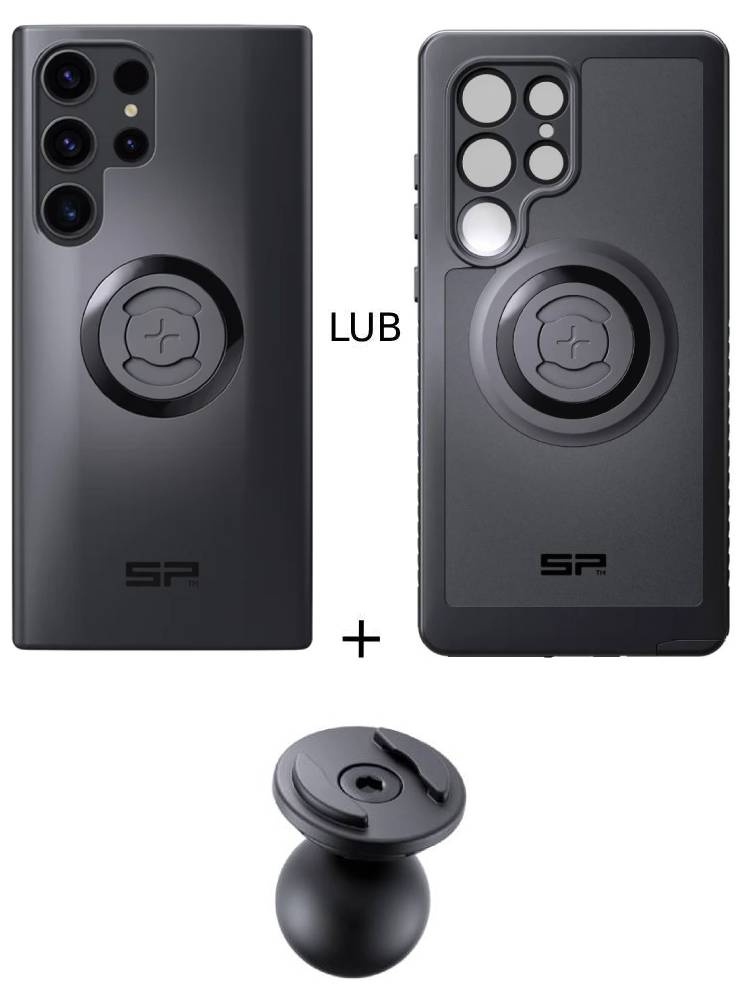 Zestaw: etui na telefon Samsung Galaxy S23 Ultra + uchwyt kulowy Pro SPC+ SP Connect