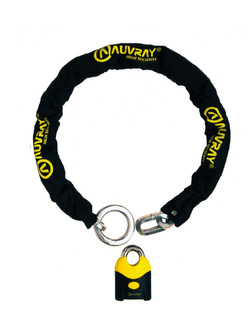 Łańcuch AUVRAY [ogniwo lasso] o długości 120 cm z kłódką K-BLOC