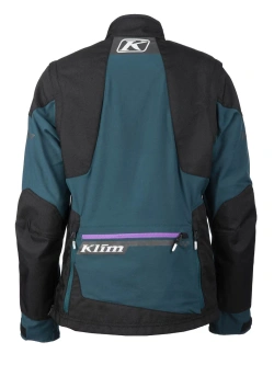 Kurtka enduro damska Klim Rebelle niebiesko-czarna