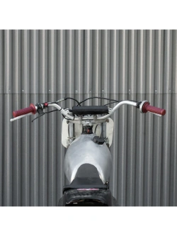 Manetki motocyklowe Biltwell Thruster TPV do kierownic o średnicy 25.4 [mm] czerwone