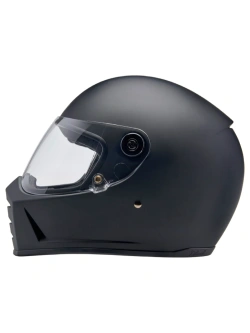Kask integralny Biltwell Lane Splitter Flat czarny matowy