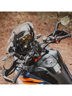 Zestaw lusterek motocyklowych RAM Tough-Mirror z długimi ramionami B, podstawami kulowymi i adapterami