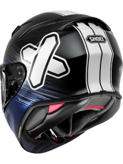 Kask integralny Shoei NXR2 Ideograph TC-5 czarno-biało-niebieski