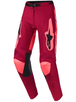 Spodnie cross Alpinestars MX Racer Riway czerwono-czarne