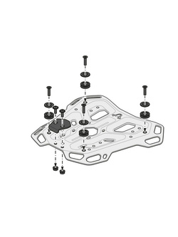 Stelaż centralny Adventure-Rack SW-MOTECH CFMoto 800MT CF800-5 (21-25)