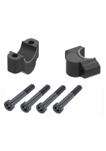 Podwyższenie kierownicy Hepco&Becker Yamaha MT-07/Y-AMT (25-) [25 mm w górę] czarne