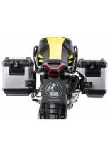 Zestaw: kufry boczne + stelaże Hepco&Becker Xplorer Cutout Aprilia Tuareg 660 (25-) srebrne