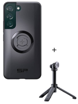 Zestaw: etui na telefon Samsung Galaxy S22 + statyw/selfie stick SPC+ SP Connect