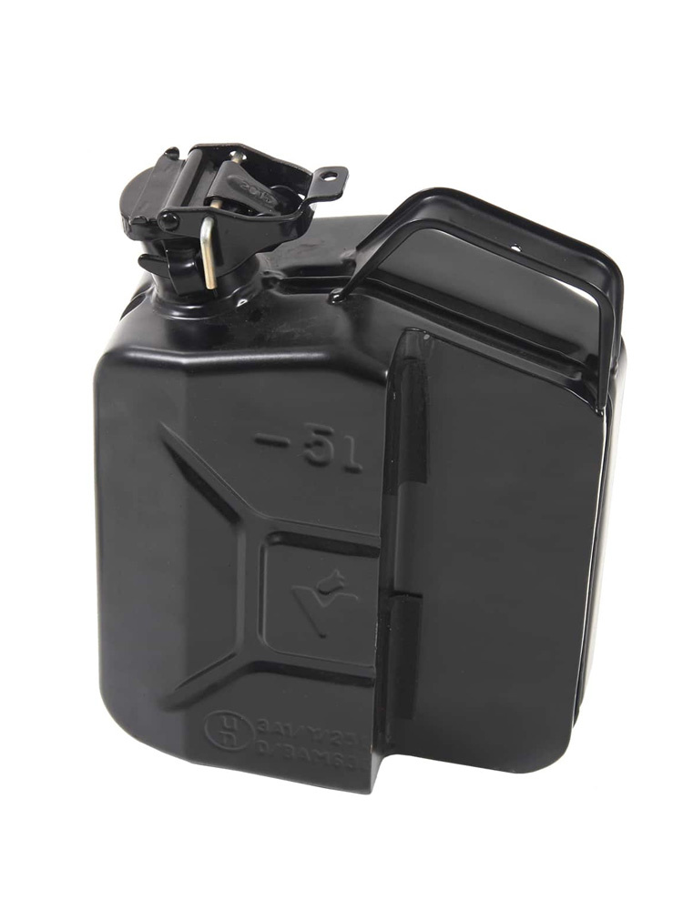 Kanister Hepco&Becker z uchwytem Cutout na lewą stronę do Moto Guzzi V9 Roamer (16-) 4 litry czarny