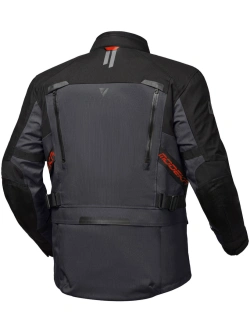 Kurtka motocyklowa tekstylna Modeka Atlaz czarno-szara
