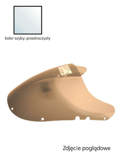 Szyba motocyklowa MRA Oryginalny kształt "O" Yamaha FZR 1000 Exup [91-93] przeźroczysta