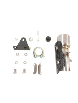 Tłumik motocyklowy IXRACE M10 Honda Forza 750 (21-24)/ X-ADV 750 (17-24) czarny, z homologacją