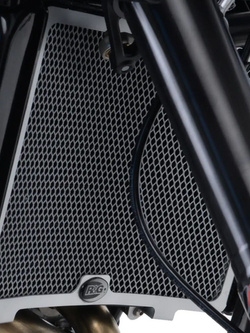 Osłona chłodnicy R&G aluminiowa do KTM 790 Duke (18-23) czarna