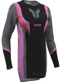 Bluza enduro damska Thor Sportmode Velocity czarno-fioletowa