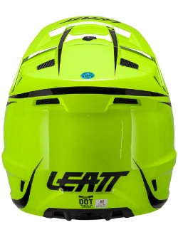 Kask enduro Leatt Moto 3.5 z goglami szaro-czarnymi-fluo