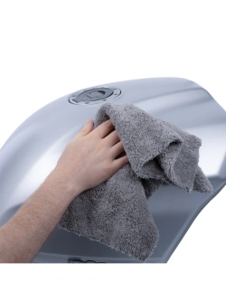 Ręczniki do czyszczenia motocykla Oxford Ultra Softy szare (2 sztuki)