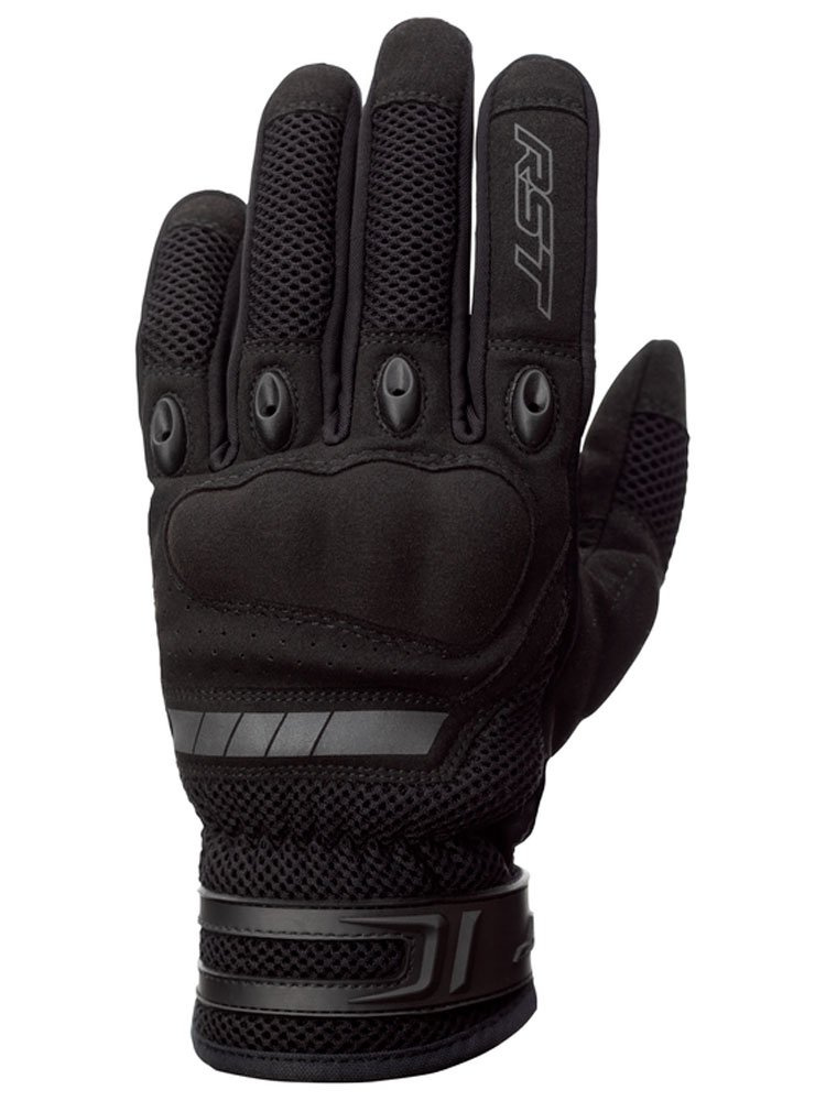 Rękawice motocyklowe tekstylne Rst Ventilator-X czarne